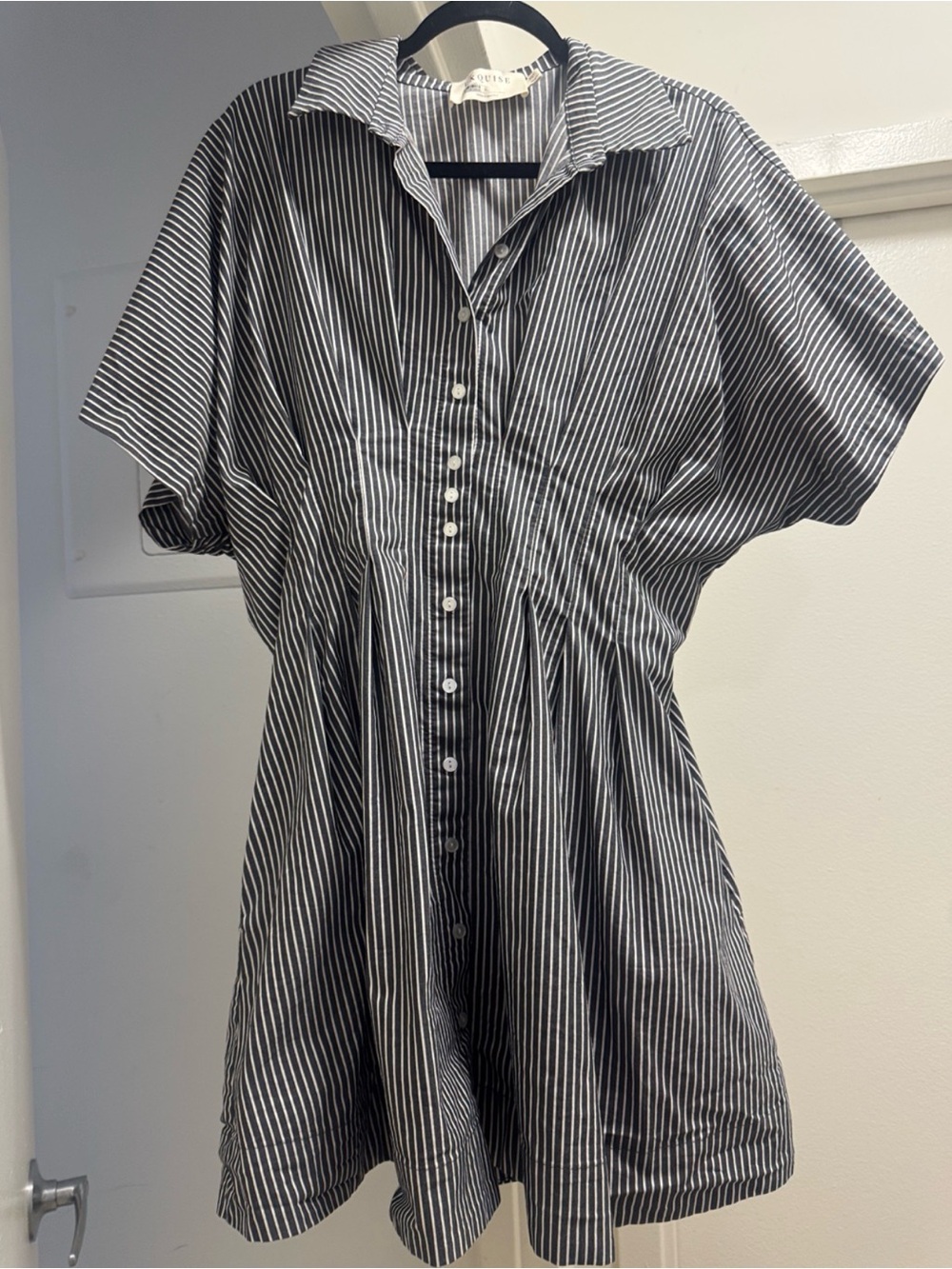 Large Tobie Mini Shirtdress by Exquise (gently used)